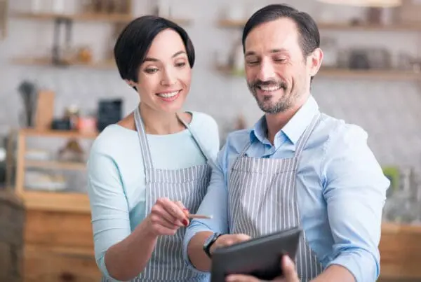 Business,Meeting.,Delighted,And,Cheerful,Business,Owners,Discussing,New,Business