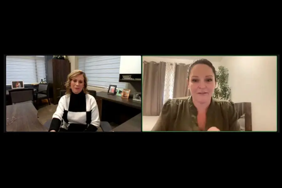 Andrea Jenson and Deena London