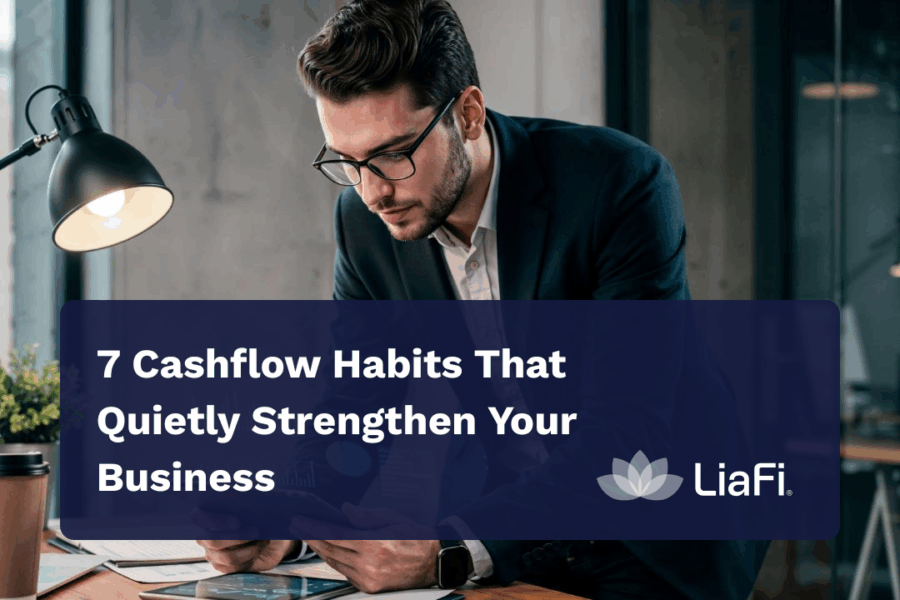 how to improve cash flow for a small business illustration showing money management habits