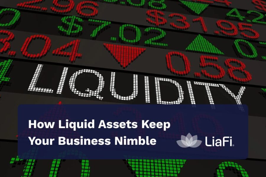 liquid assets for business explained with cash flow and financial flexibility illustration