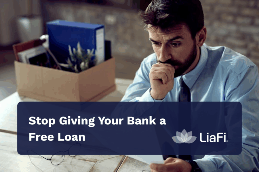 why banks pay low interest on business accounts illustration showing idle business cash