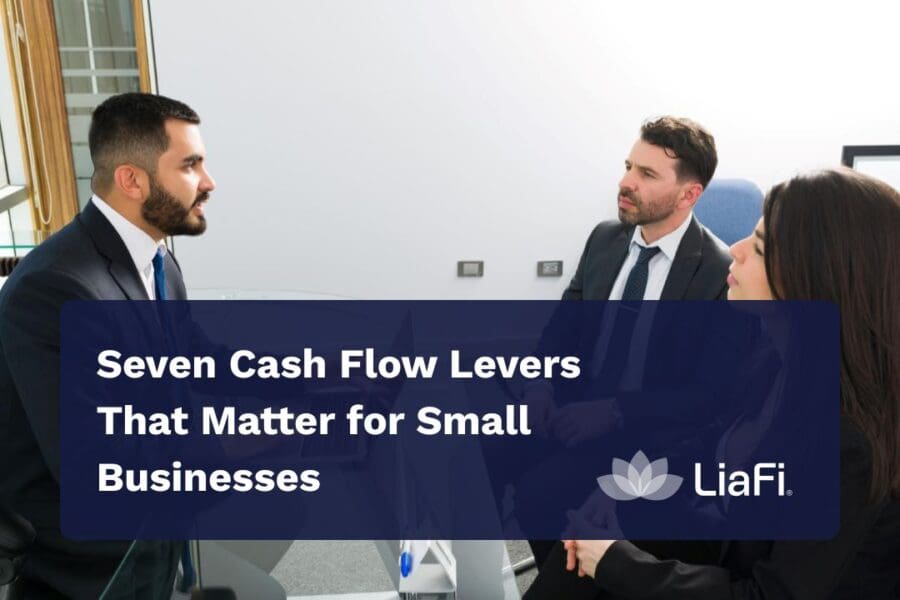 how to improve cash flow for small business showing key levers like yield, costs and forecasting